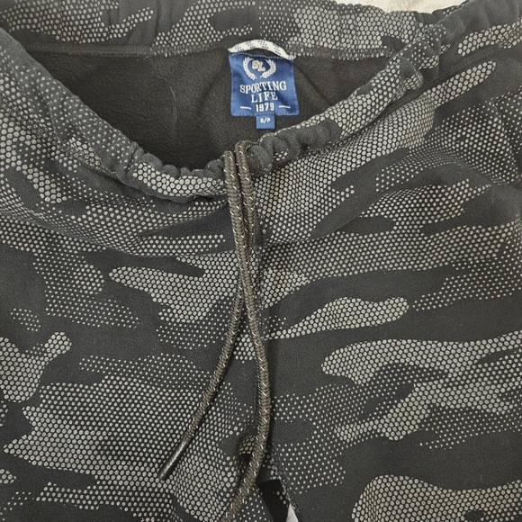 NWOT Sporting Life Men or Unisex Reflective Camo Hoodie Jogger Set Sz Adult S/M - Picture 3 of 12
